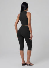 High-Waisted Sculpt Capri Leggings