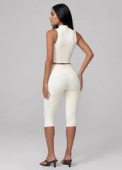 High-Waisted Sculpt Capri Leggings