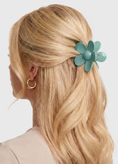 Flower-Shaped Hair Clip