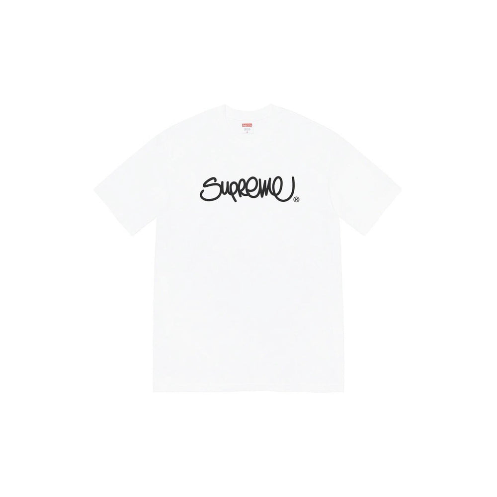 Heavy Cross border Trendy Supreme Letter Printed T-shirt BOX Round Neck Short Sleeve Men's and Women's Loose Casual T-shirt Men's and Women's (16)