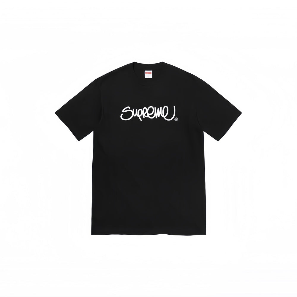 Heavy Cross border Trendy Supreme Letter Printed T-shirt BOX Round Neck Short Sleeve Men's and Women's Loose Casual T-shirt Men's and Women's (17)