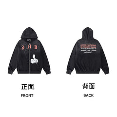 Erd hooded sweatshirt melancholic rich second-generation versatile loose hoodie trendy ins autumn/winter 2025 new European and American fashion brand (60)