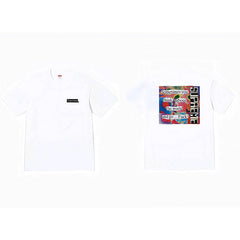 Heavy Cross border Trendy Supreme Letter Printed T-shirt BOX Round Neck Short Sleeve Men's and Women's Loose Casual T-shirt Men's and Women's (1)
