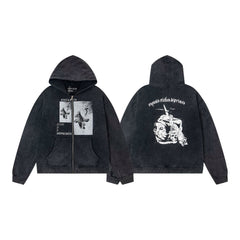 Erd hooded sweatshirt melancholic rich second-generation versatile loose hoodie trendy ins autumn/winter 2025 new European and American fashion brand (46)