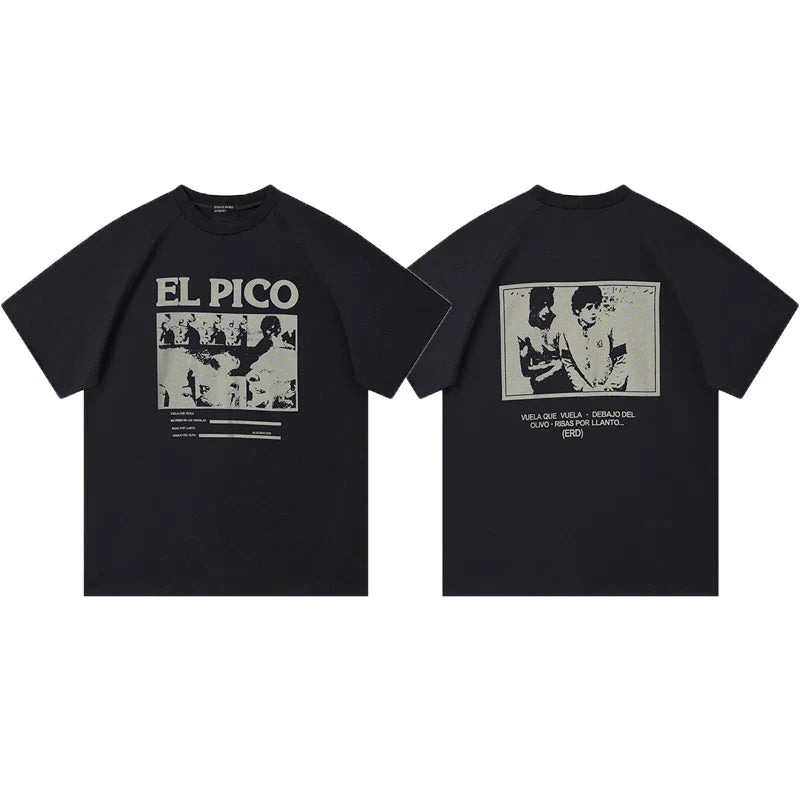 ERD melancholic rich second-generation washed old vtg short sleeved American trendy brand cleanfit heavyweight high street T-shirt for men (56)