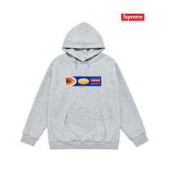 Cross border high version trendy brand Supreme letter printed hooded sweatshirt jacket, classic BOX looped hoodie for men and women (30)