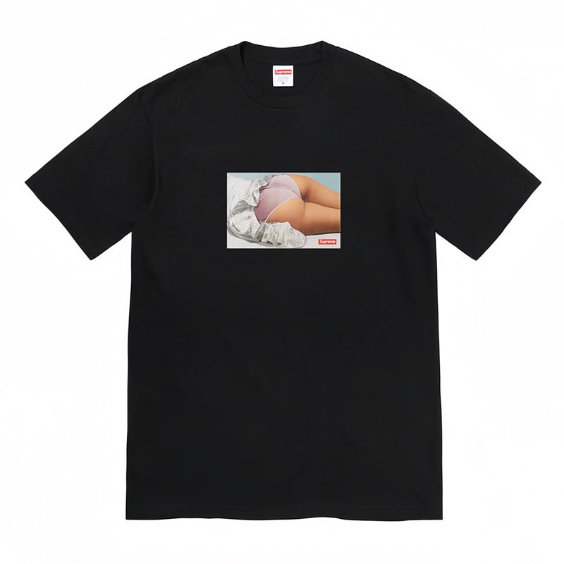 跨境供货外贸批发潮牌supreme短袖美式BOX经典240克上衣T恤半袖3 (17)