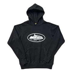 Corteiz Alcatraz Island Heavyweight Hoodie black