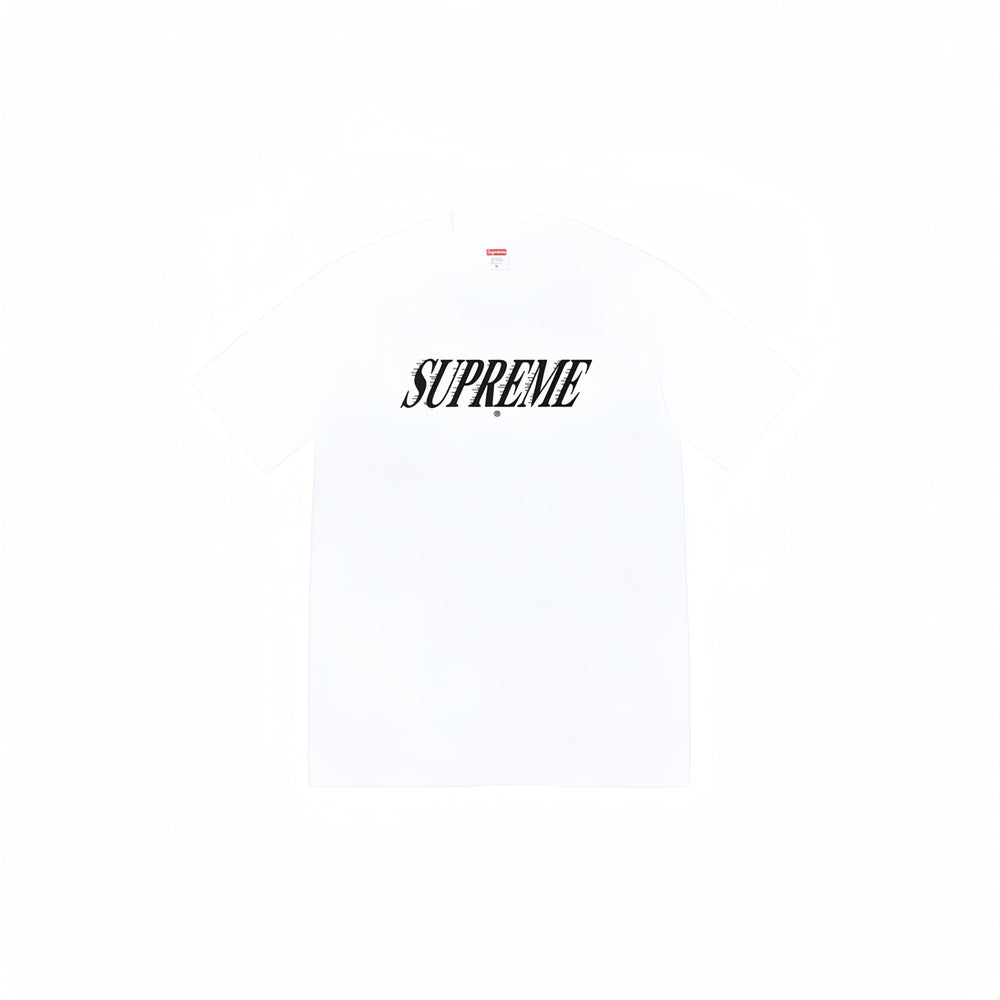 Heavy Cross border Trendy Supreme Letter Printed T-shirt BOX Round Neck Short Sleeve Men's and Women's Loose Casual T-shirt Men's and Women's (6)