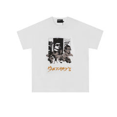 ERD melancholic rich second-generation washed old vtg short sleeved American trendy brand cleanfit heavyweight high street T-shirt for men (66)