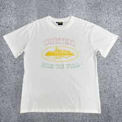 CORTEIZ Devil's Island Short sleeved Cotton Round Neck Printed American Street Loose T-shirt 2024 Spring New INS Trendy Brand (8)
