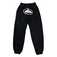 Corteiz Alcatraz Island Heavyweight Sweatpants black