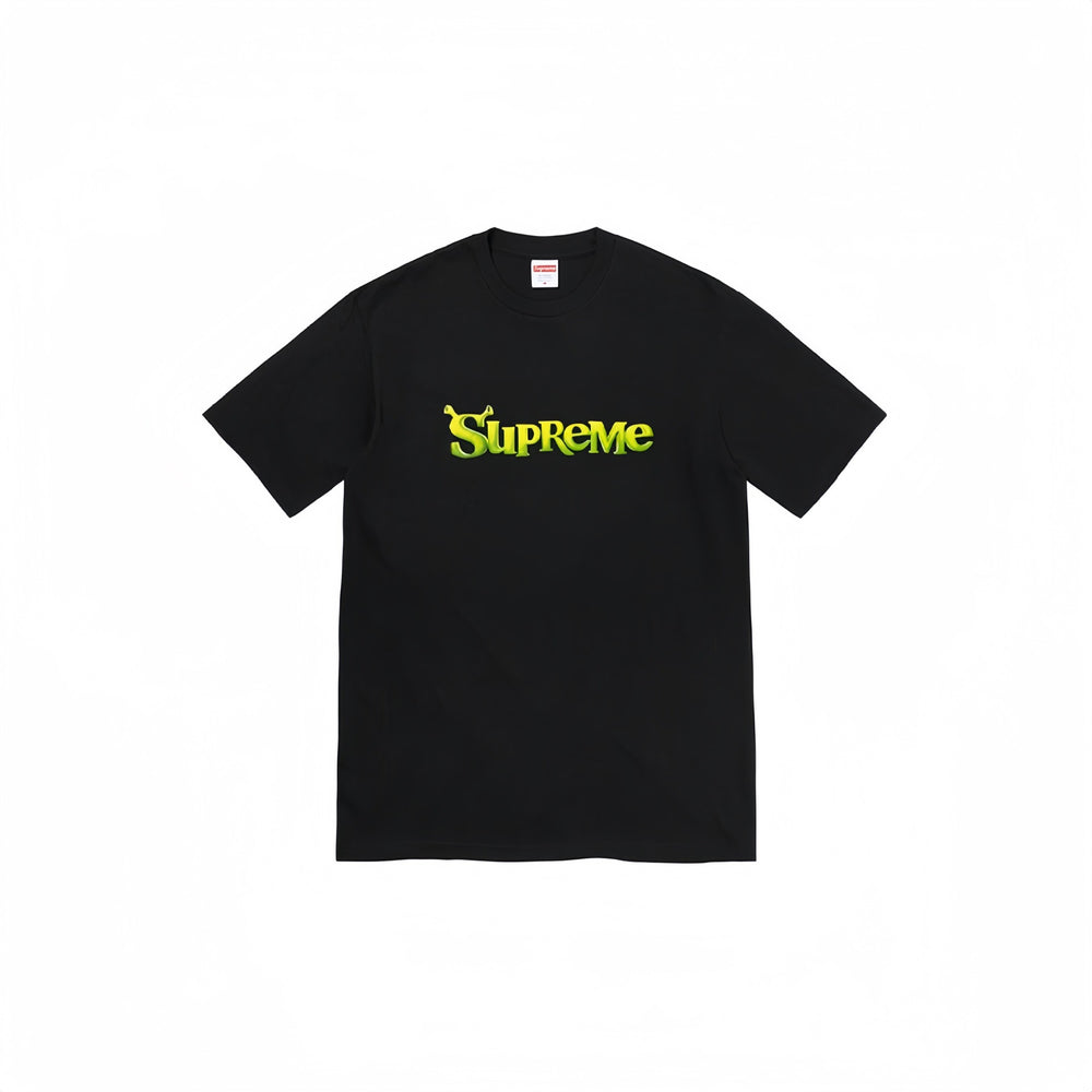 Heavy Cross border Trendy Supreme Letter Printed T-shirt BOX Round Neck Short Sleeve Men's and Women's Loose Casual T-shirt Men's and Women's (24)