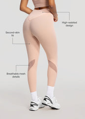 High-Waisted Stretch Performance Leggings