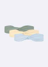 Twist-Front Headband 3-Pack
