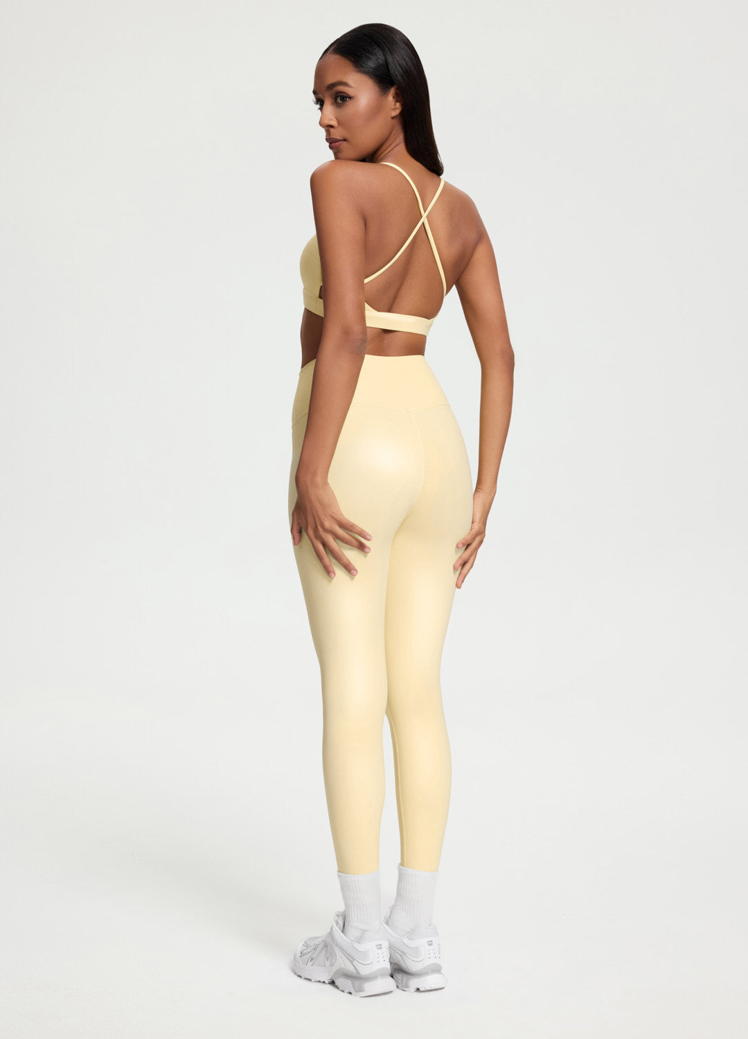 Faux Leather ⅞ Leggings