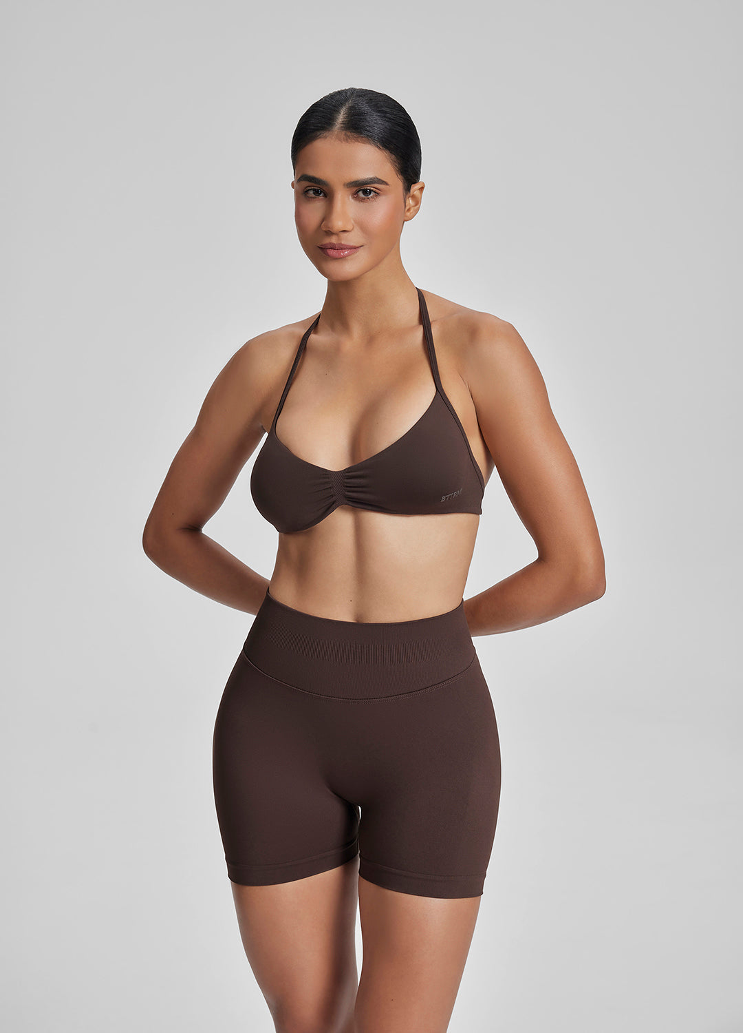 Ultrasculpt High Waisted Butt Lifting Tummy Control Shaping Training Shorts 4.5"