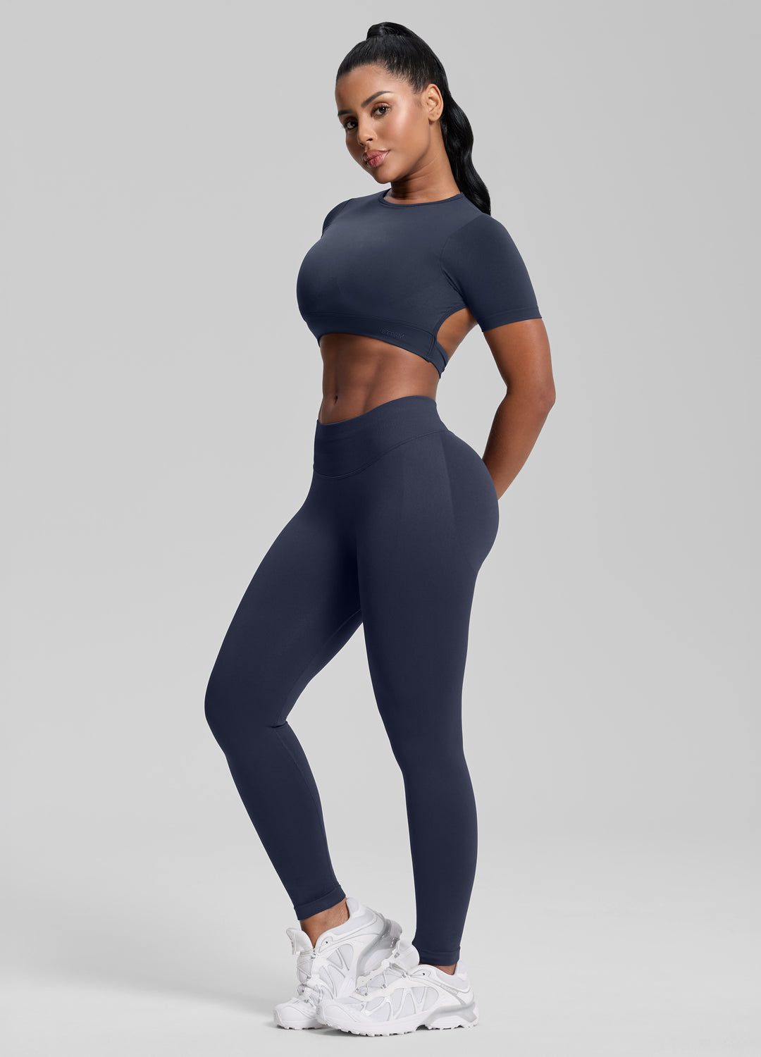 Ultrasculpt High Waisted Butt Lifting Tummy Control Shaping Training Leggings