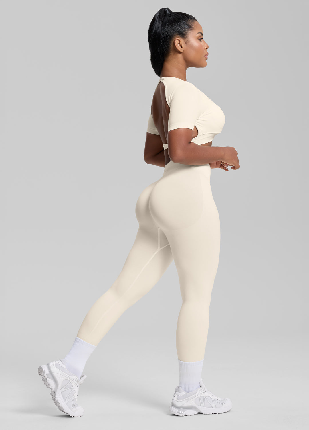 Ultrasculpt High Waisted Butt Lifting Tummy Control Shaping Training Leggings