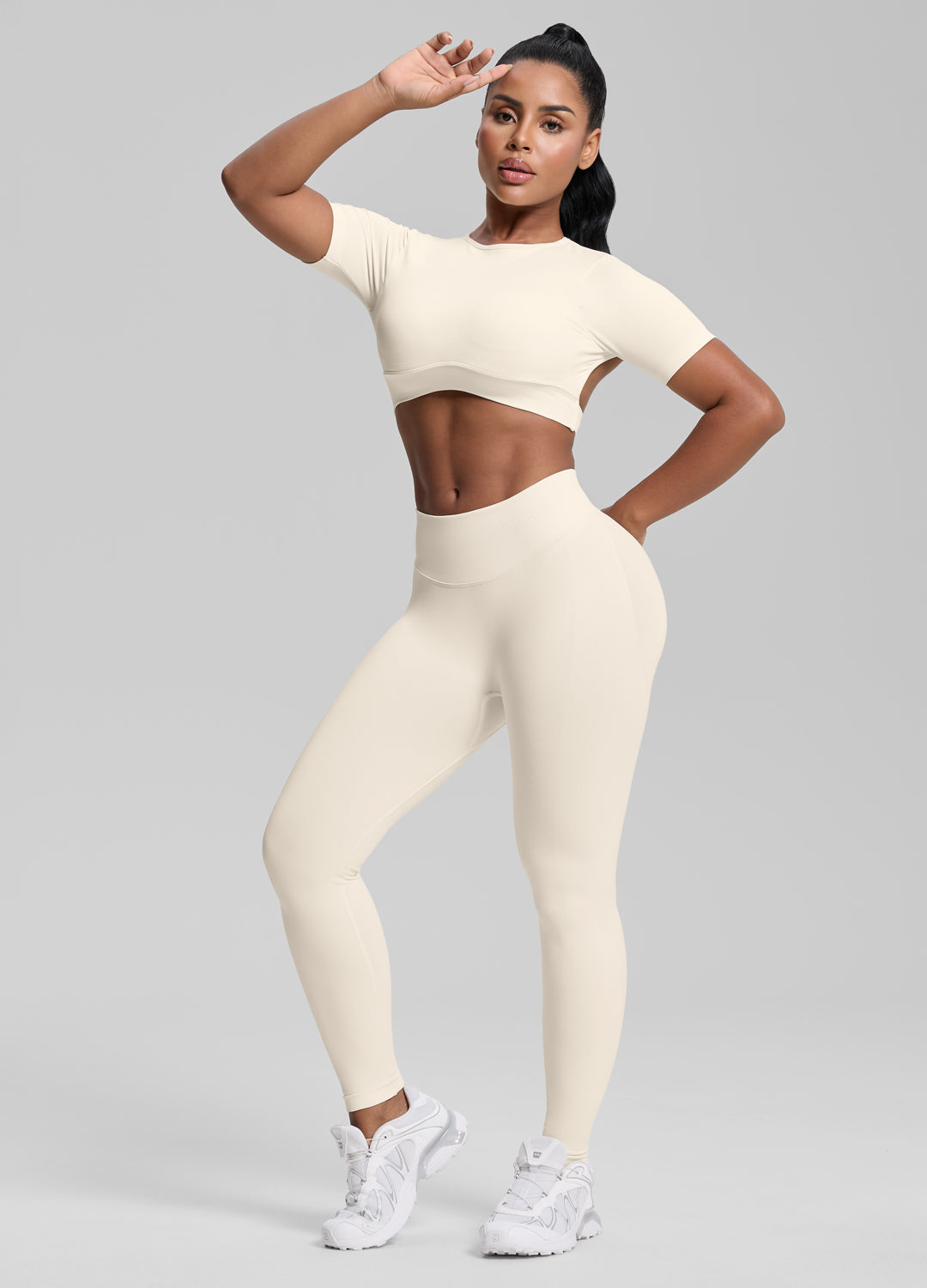 Ultrasculpt High Waisted Butt Lifting Tummy Control Shaping Training Leggings