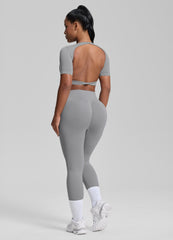 Ultrasculpt High Waisted Butt Lifting Tummy Control Shaping Training Leggings