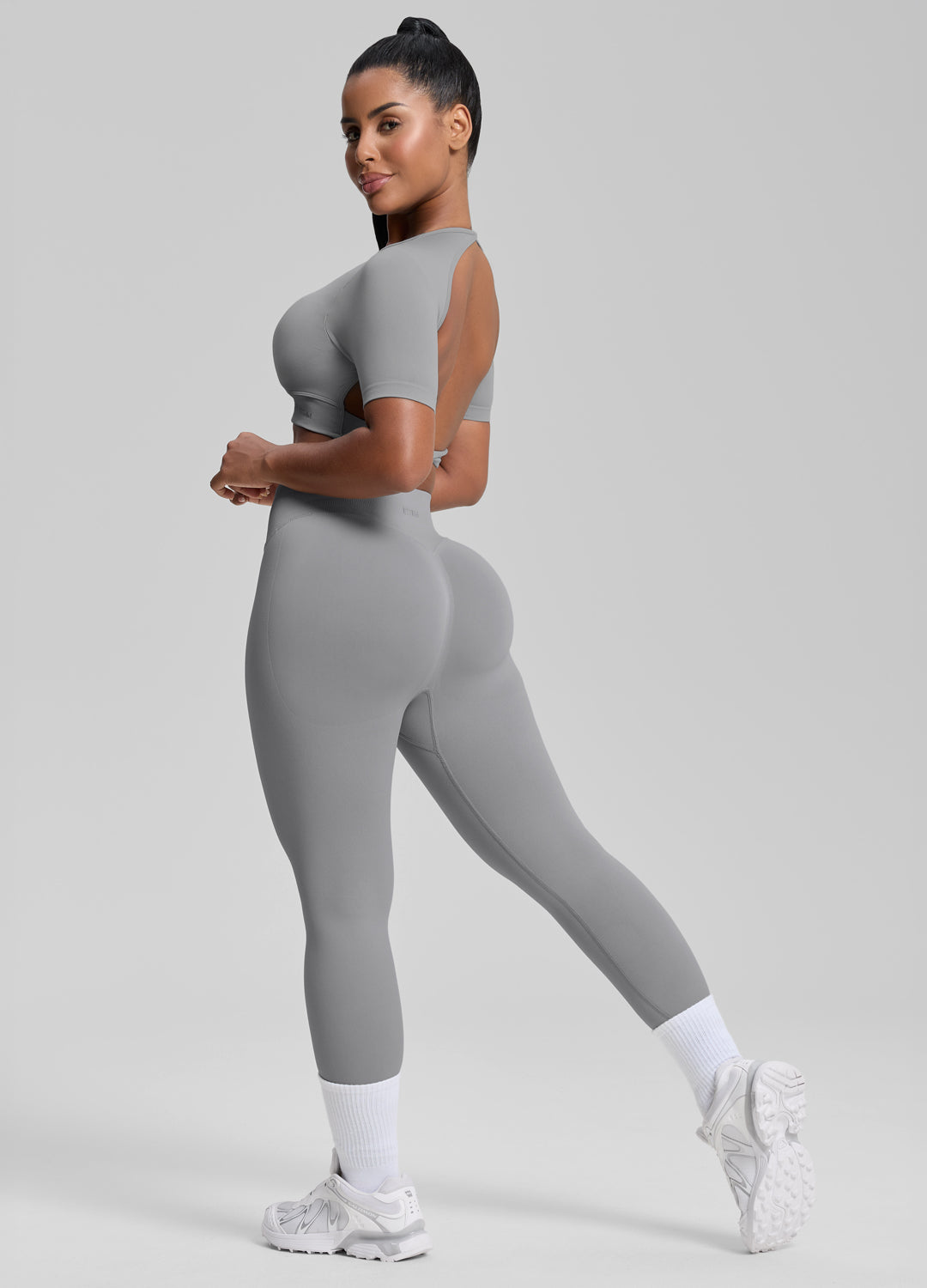 Ultrasculpt High Waisted Butt Lifting Tummy Control Shaping Training Leggings