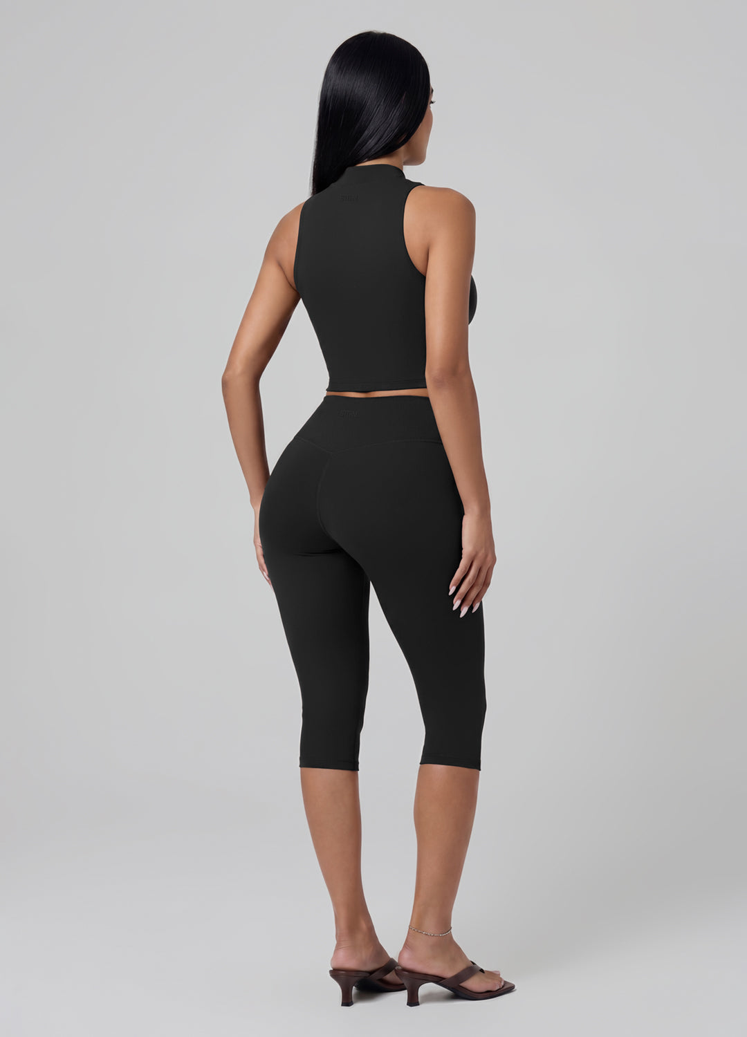 High-Waisted Sculpt Capri Leggings