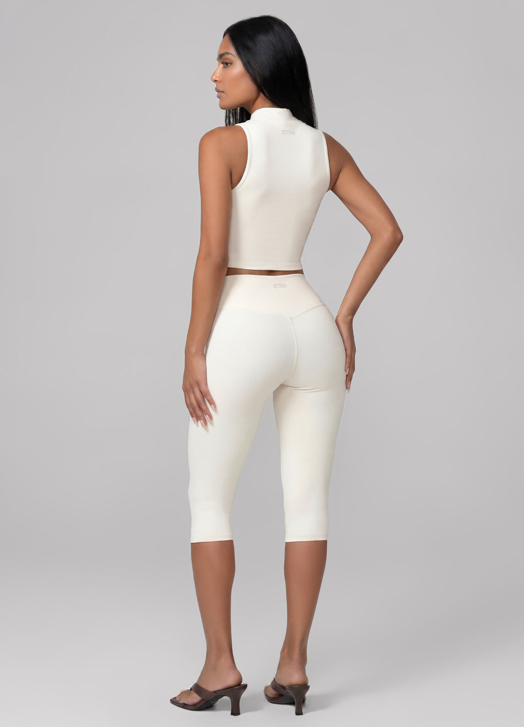 High-Waisted Sculpt Capri Leggings