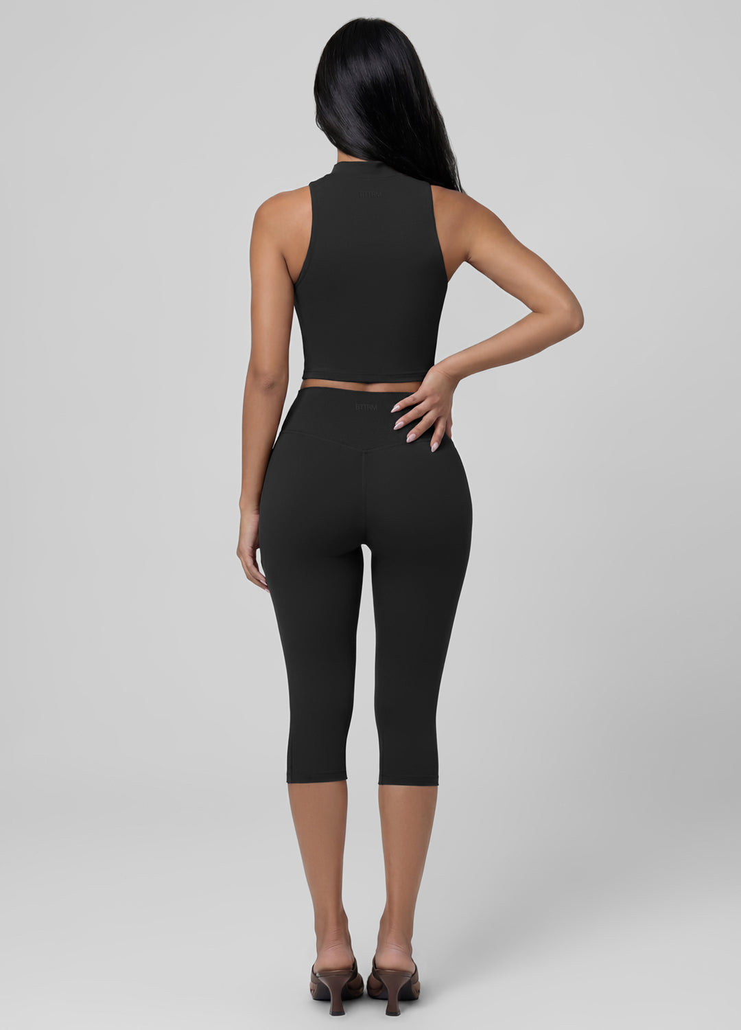 High-Waisted Sculpt Capri Leggings