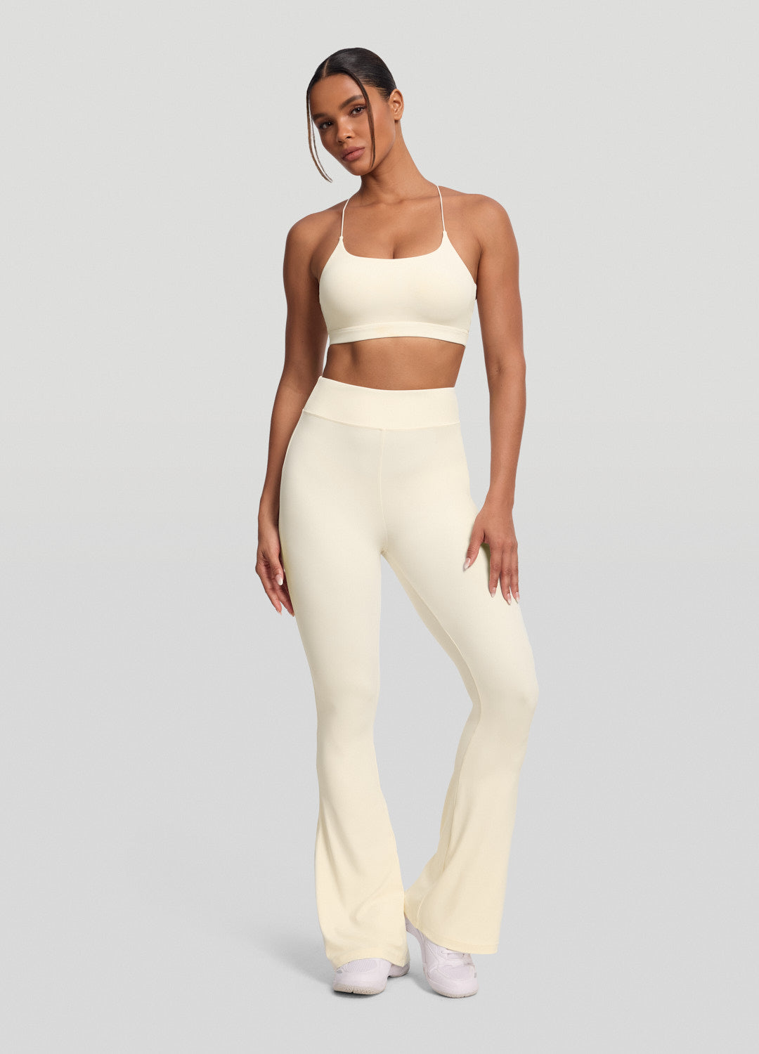 High-Waisted Flared Leggings