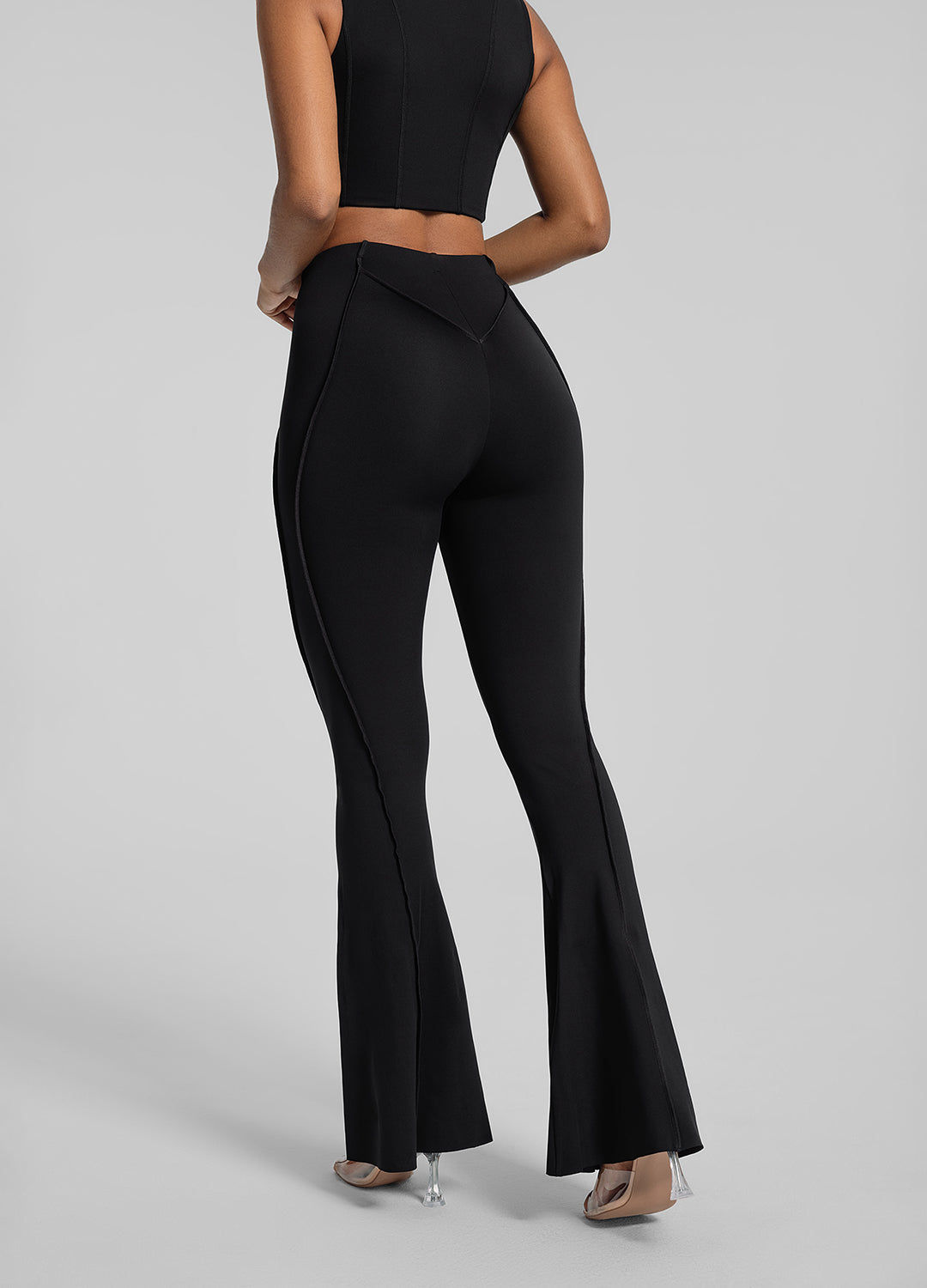 Longline Flare Leggings
