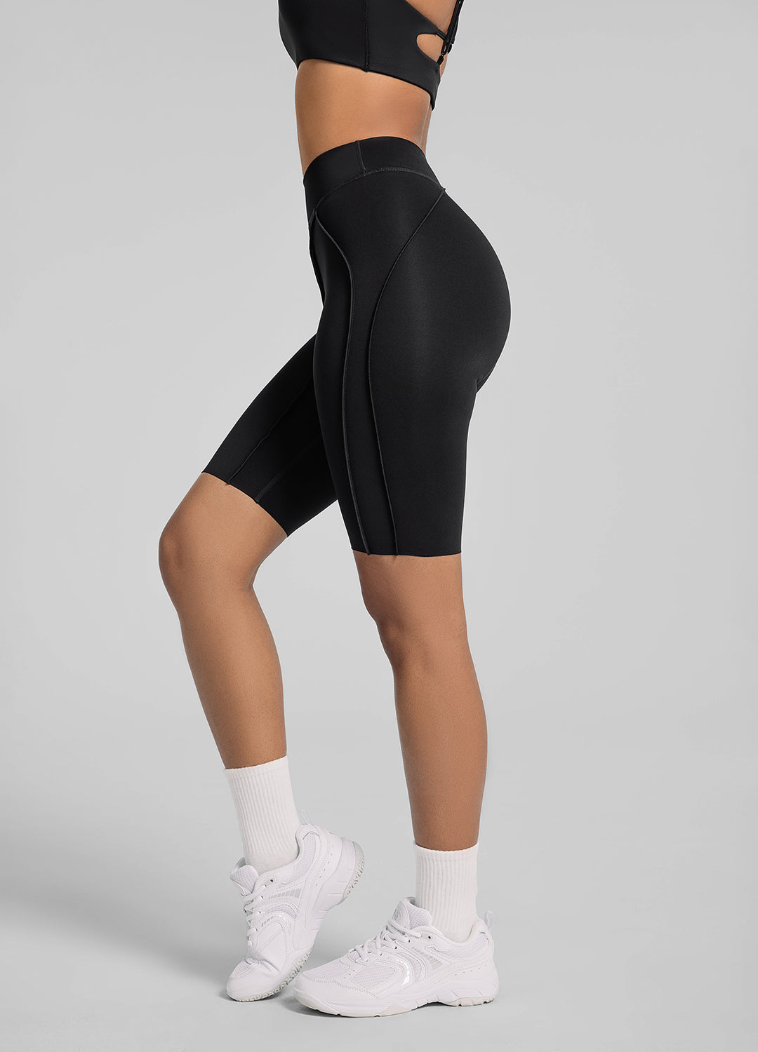 Contour Stitch Bike Shorts