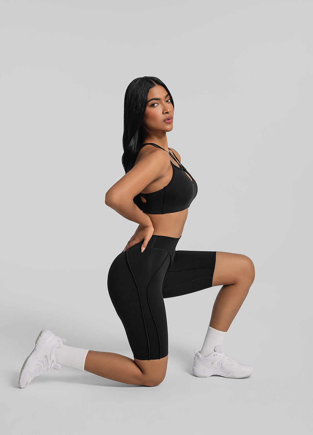 Contour Stitch Bike Shorts