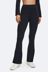 High-Waisted Flared Leggings