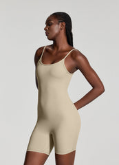 Sleeveless One-Piece Bodysuit