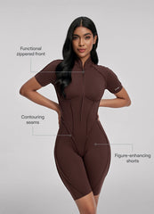 Closed-Back Shorts Catsuit
