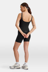 DayFlex Square Neck Full Length Vest - Shadow Black