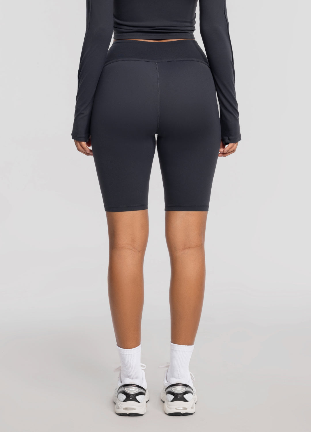 High-Waisted Performance Biker Shorts