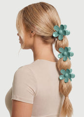 Flower-Shaped Hair Clip