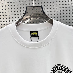 Corteiz U See It Tower Badge Oversized Tee – White