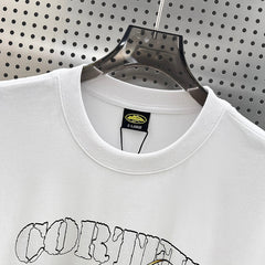 Corteiz Rules The World Graphic Oversized Tee – White