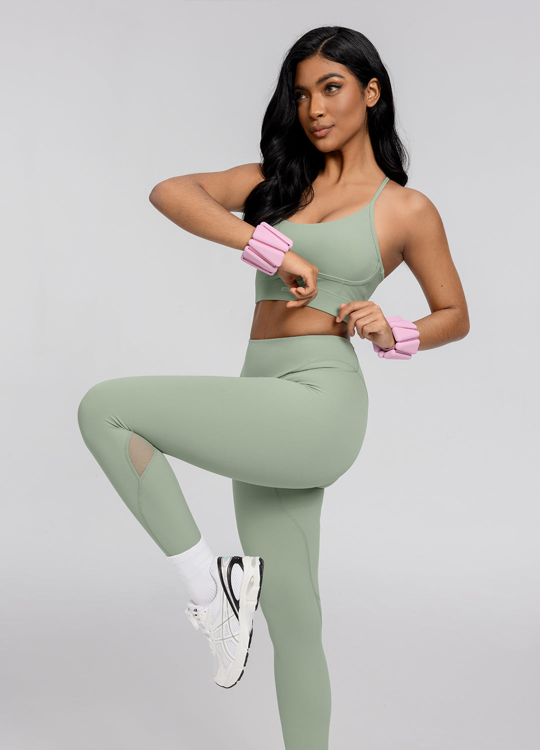 High-Waisted Stretch Performance Leggings