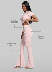Longline Flare Leggings