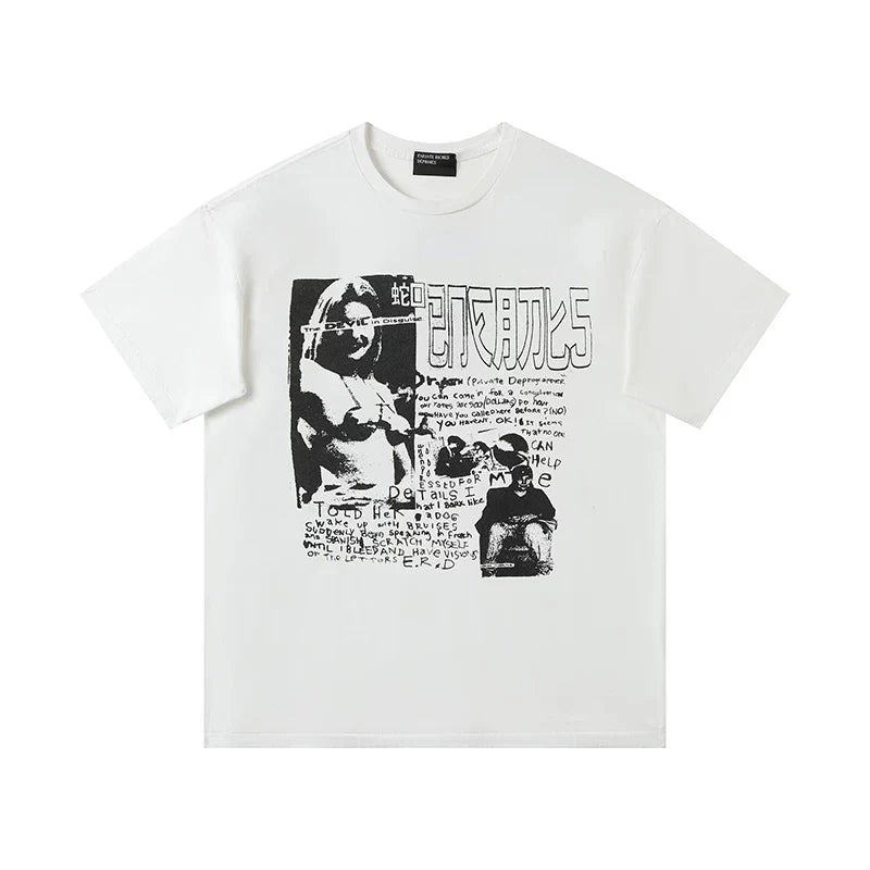 ERD melancholic rich second-generation washed old vtg short sleeved American trendy brand cleanfit heavyweight high street T-shirt for men (63)