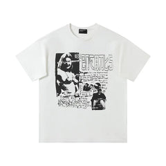 ERD melancholic rich second-generation washed old vtg short sleeved American trendy brand cleanfit heavyweight high street T-shirt for men (63)