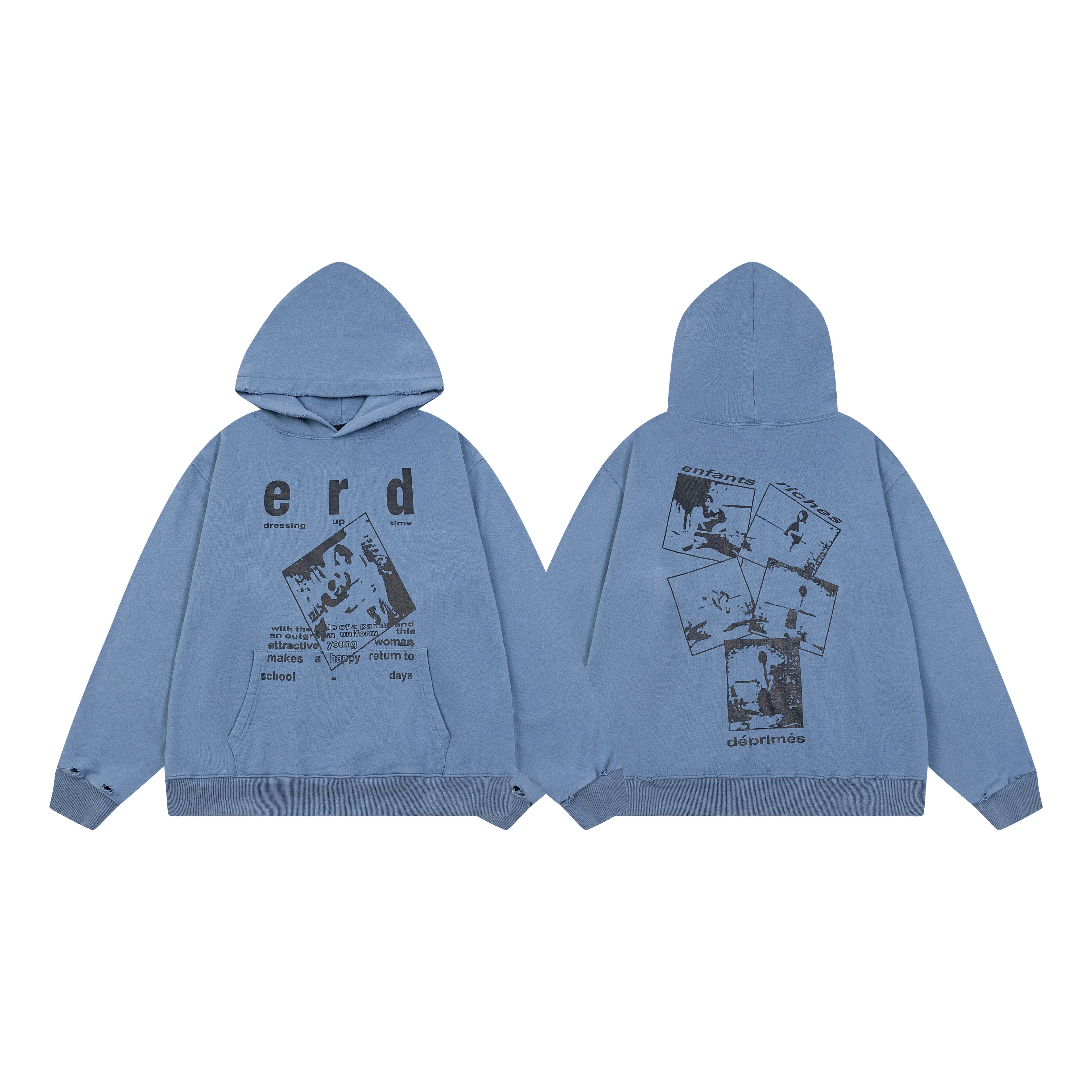 Erd hooded sweatshirt melancholic rich second-generation versatile loose hoodie trendy ins autumn/winter 2025 new European and American fashion brand (12)