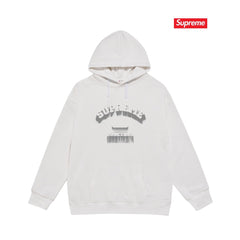 Cross border high version trendy brand Supreme letter printed hooded sweatshirt jacket, classic BOX looped hoodie for men and women (44)
