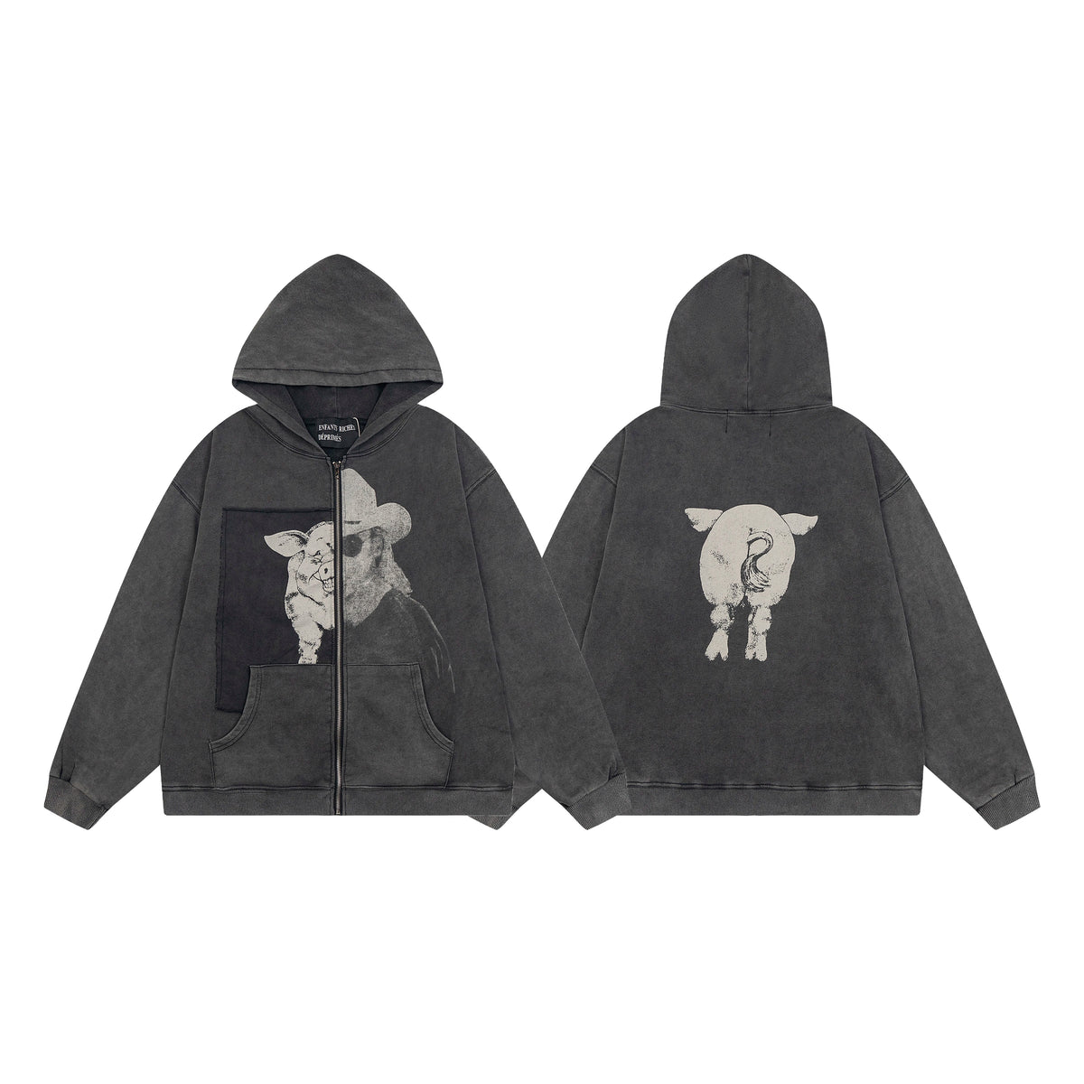 Erd hooded sweatshirt melancholic rich second-generation versatile loose hoodie trendy ins autumn/winter 2025 new European and American fashion brand (30)