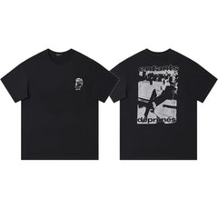 ERD melancholic rich second-generation washed old vtg short sleeved American trendy brand cleanfit heavyweight high street T-shirt for men (42)