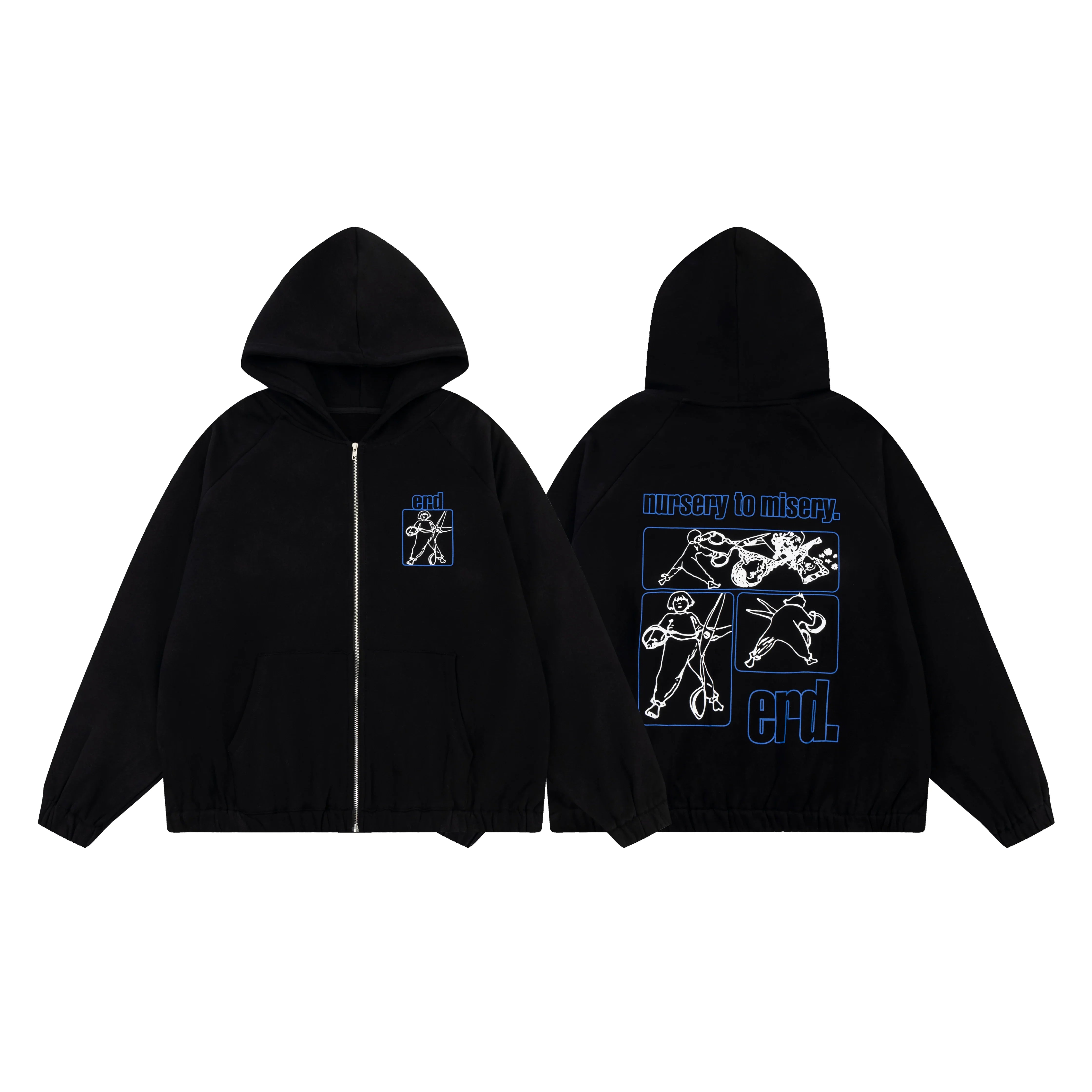 Erd hooded sweatshirt melancholic rich second-generation versatile loose hoodie trendy ins autumn/winter 2025 new European and American fashion brand (43)